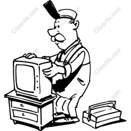 Vintage TV Technician