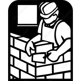 Bricklayer at Work