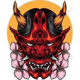 Japanese Oni Mask
