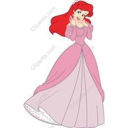 Enchanting Princess in Pink Gown