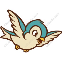 Charming Flying Bird