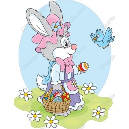 Easter Bunny with Basket