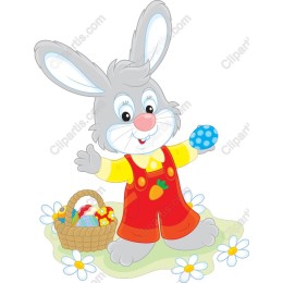 Cheerful Easter Bunny