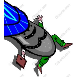 Whimsical Businessman Shoe
