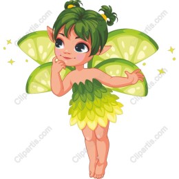 Whimsical Fairy with Leafy Aura