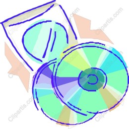 Vibrant Compact Discs
