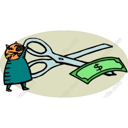 Playful Cat and Scissors