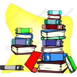 Colorful Book Stack