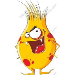 Playful Yellow Monster