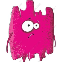 Wobbly Pink Character