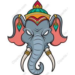 Majestic Elephant Head