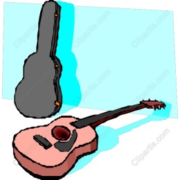 Vibrant Acoustic Guitar