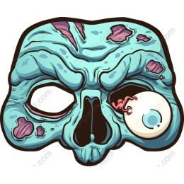 Zombie Skull Mask