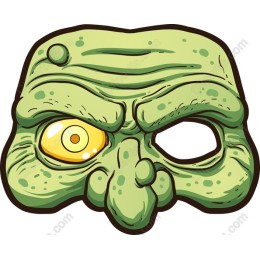 Green Monster Mask