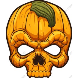 Pumpkin Skull