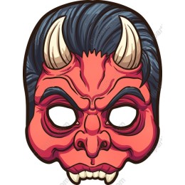 Fierce Demon Mask