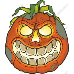 Cartoon Pumpkin Monster
