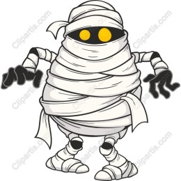 Playful Mummy Character