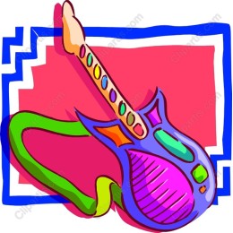 Colorful Electric Guitar