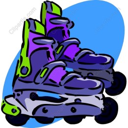 Vibrant Roller Skates