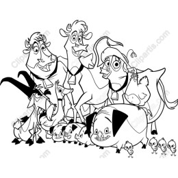 Charming Farm Animals