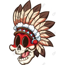 Feathered Skull