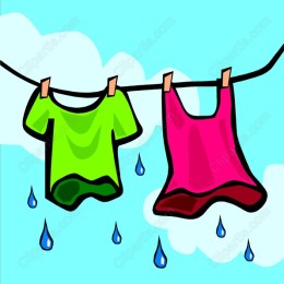 Clothesline Charm: Playful Shirt