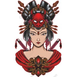 Fierce Japanese Warrior