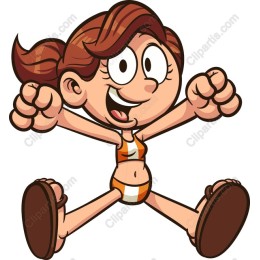 Energetic Summer Girl