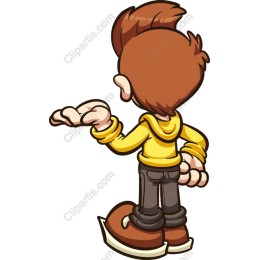 Charming Yellow Hoodie Character