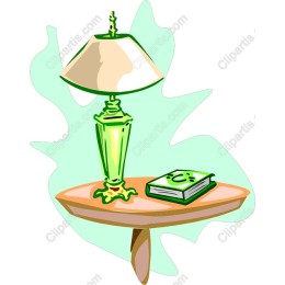 Vintage Lamp Table