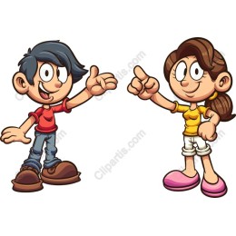 Playful Cartoon Characters