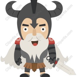 Fierce Warrior Character
