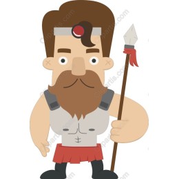 Cartoon Warrior