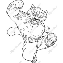 Fierce Cartoon Bear