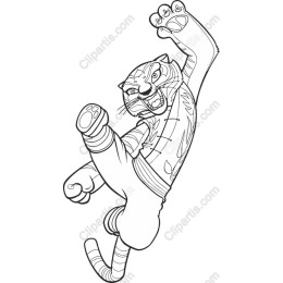 Fierce Roaring Tiger