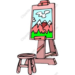 Charming Artistic Easel