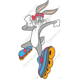 Dynamic Roller-Skating Rabbit
