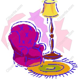Cozy Armchair and Floor Lamp