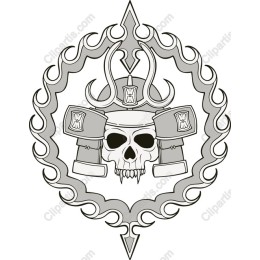 Samurai Skull