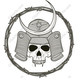 Samurai Skull