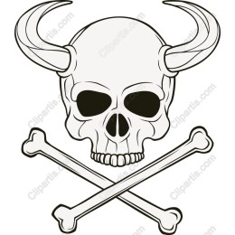 Viking Skull and Crossbones