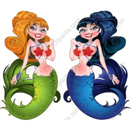 Charming Mermaid Duo