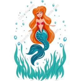 Cheerful Mermaid