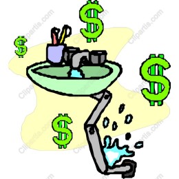 Playful Dollar Sink