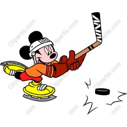 Cheerful Hockey Player