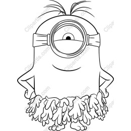 Cheerful Cartoon Character