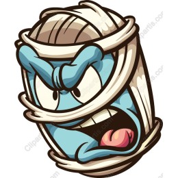 Bandaged Character