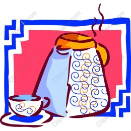Charming Teapot and Teacup