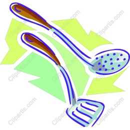 Charming Kitchen Utensil - Ladle & Spatula